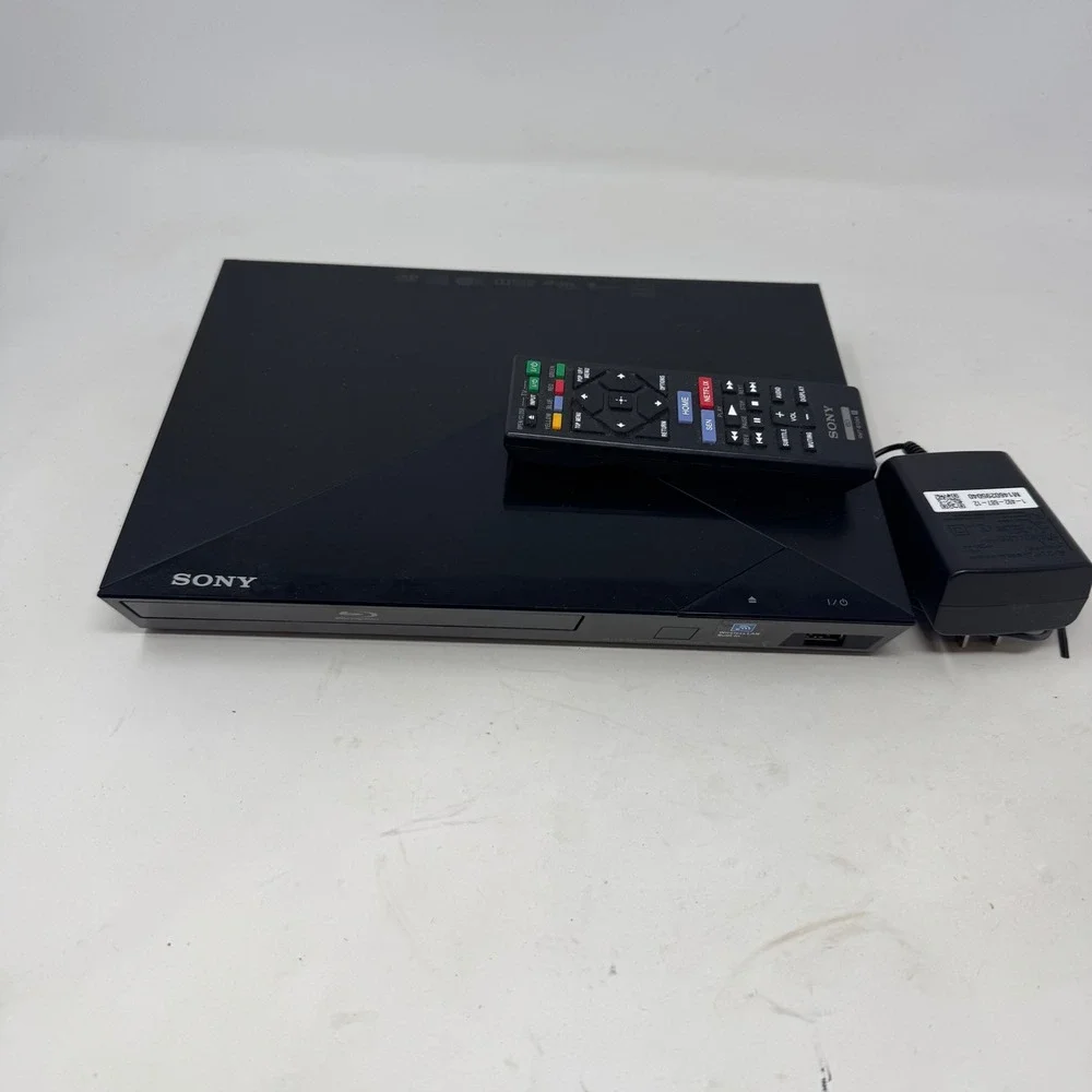 Sony BDP-S2200 Blu-ray DVD Player Built-in Wi-Fi Streaming Black w/ Remote Works